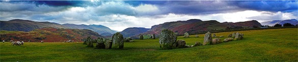 Set in Cumbria's dramatic  mountain scenery, The Carles of Castlerigg stone circle, near Keswick is one of the magnificent sites that impresses visitors and local residents alike.